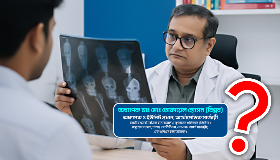 কেন অধ্যাপক ডাঃ মোঃ তোফায়েল হোসেন (বিপ্লব) এর  হাতে আপনার চিকিৎসা নিরাপদ?